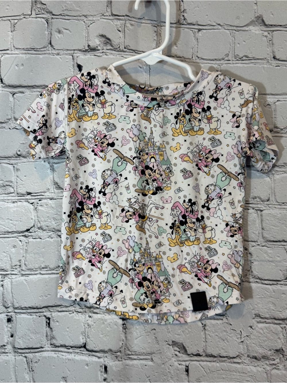 Blush Lotus Mickey Disney Parks Shirt